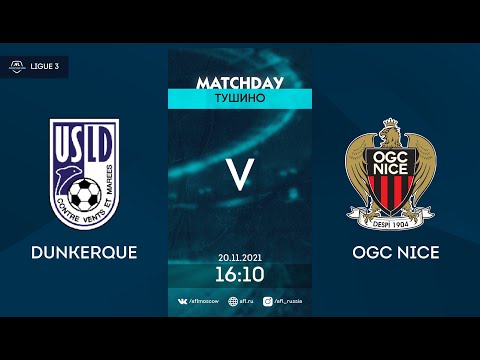 AFL21. France. Ligue 3. Day 15. Dunkerque - OGC Nice