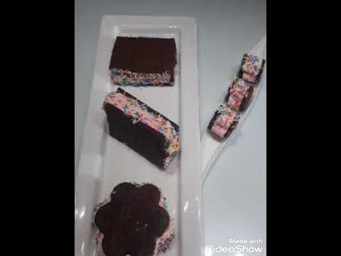 ICE CREAM SANDWICH ساندويش البوظة ولا اسهل من هيك