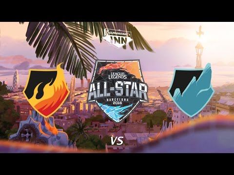 Fire Poro King vs. Ice Poro King - All-Star Barcelona 2016