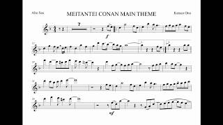 Download lagu Case Closed - Detective Conan Main Theme Backing Track for Alto Sax... mp3