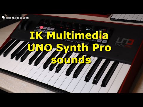 IK Multimedia UNO Synth Pro sounds