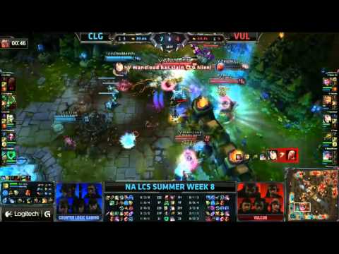 LCS 2013 NA Summer W8D1- CLG vs VUL