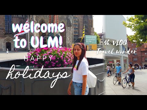 ULM CITY 4K VIDEO VLOG I River Danube I Ulm Münster