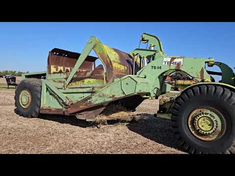 Euclid / Terex TS-14 Scraper - Selling on BigIron Auctions - Nov. 8, 2023