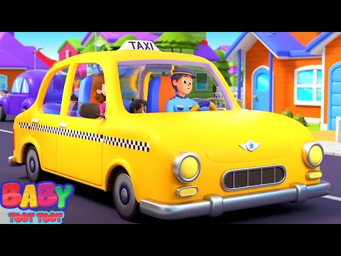 Wheels On The Taxi Fun Vehicles & Nursery Rhyme for Children