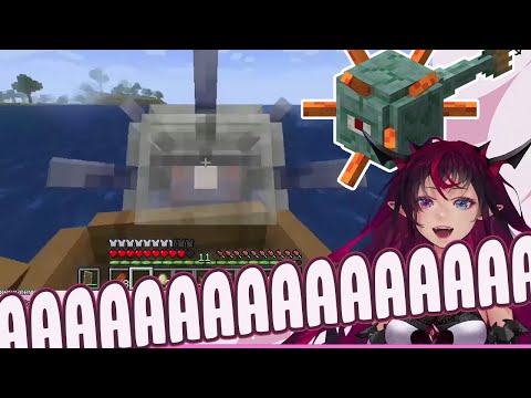 Holozilla  - IRyS Guardian JUMP SCARE In Minecraft / Hololive EN