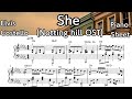 She (Notting Hill OST )/ Piano. Sheet Music /  Elvis Costello  / by SangHeart Play