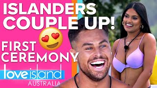 Download lagu Islanders Couple Up in the first Coupling Ceremony | Love Island Australia 2021 mp3