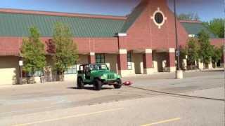 Jeep Wrangler Tug Of War
