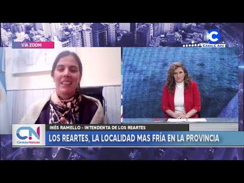 Los Reartes, la localidad más fría en la provincia | Inés Ramello, Intendenta