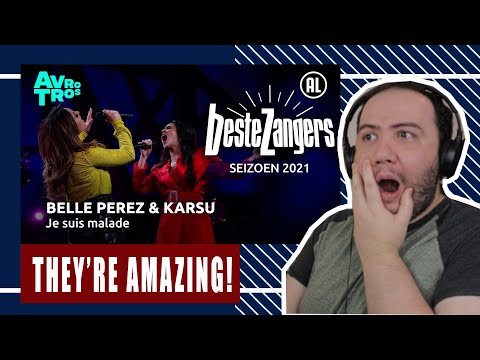 First time reaction: Karsu & Belle Perez - Je suis malade  Beste Zangers 2021 - TEACHER PAUL REACTS