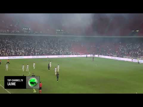 Top Channel/ Dhunohen tifozët e Beshiktashit/ Grushta në mes të Tiranës, përplasjet pas ndeshjes