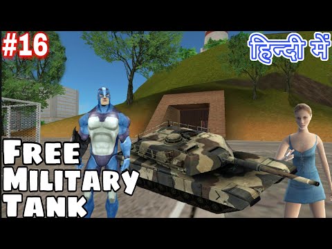 Free Military Tank Rope Hero Vice Town Secret Place Base Location Pink Blue Army Tank How to Mod apk