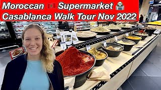 NEW OLD Moroccan 🇲🇦 Supermarket in Casablanca Walk Tour