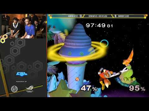 CSL Smash 2017 - UC Santa Cruz vs SJSU - Losers Finals - SSBM - Local Qualifier