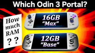 ¿Qué versión del Odin 3 Portal deberías comprar? (Análisis de RAM de 12GB vs 16G