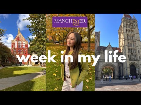 The University of Manchester | a week in my life as a student at uom