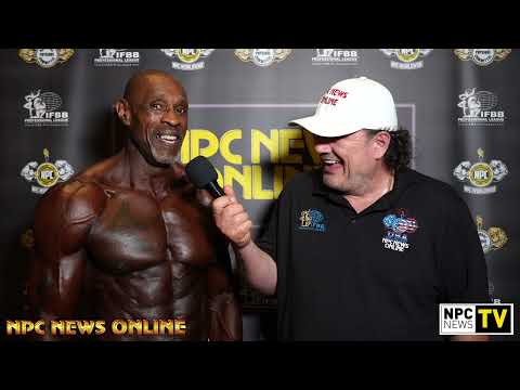 2023 NPC Teen Collegiate Masters National 60+ Overall Men's Physique Winner Mitchell Fisher