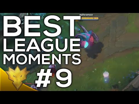 Best League of Legends Moments #9 - ft. Sneaky, Meteos, Imaqtpie & More