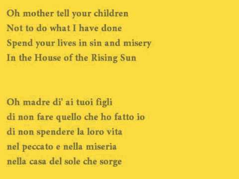 download lagu mp3 mp4 The House Of The Rising Sun Traduzione, download lagu The House Of The Rising Sun Traduzione gratis, unduh video klip The House Of The Rising Sun Traduzione