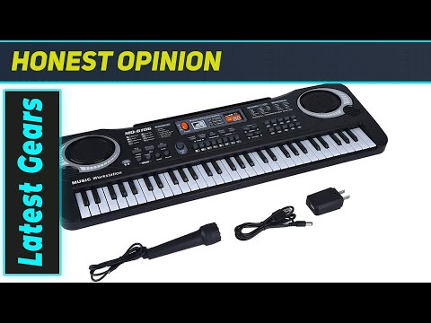ReviewAwesome Walfront 61 Key Electric Piano with Mic - Perfect for Kids!