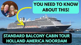 PRO's and CON's of an UPDATED Balcony Cabin on Holland America Noordam