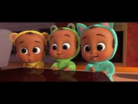 Trailer still: Tim and the Boss Baby shaking hands, hinting at the truce