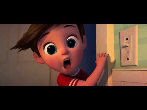 The Boss Baby (2017) official trailer thumbnail showing the suited baby with a briefcase