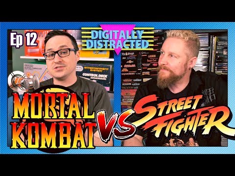 Mortal Kombat VS Street Fighter w/ Johnny Millenium!  | Digitally Distracted Ep 12