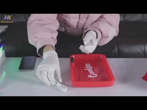 LED LIGHT UP ROLLING TRAY, USB RECHARGEABLE CIGARETTE ROLLING TRAY