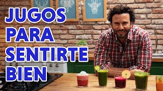 Jugos para sentirte bien | Jugo Rehidratante Multivitaminico, Jugo Verde limpiador | #ChefOropeza