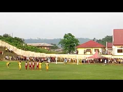 Medeama SC penalty against Asante Kotoko - 2017/18 Ghana premier league