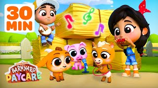 30 Minutes of Colorful Songs & Dancing! 🎶 | Barnyard Daycare