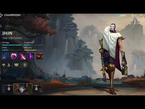 Jhin skins spotlight wild rift