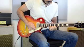 Video thumbnail for Marshall Handwired 1959HW Super Lead Plexi 100 Amp Les Paul Blues by Guitar Gear Demos