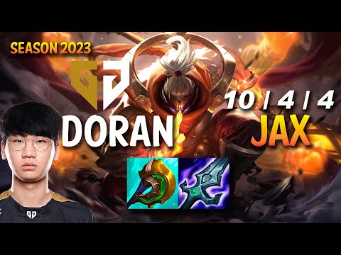 GEN Doran JAX vs RUMBLE Top - KR Ranked