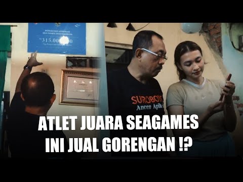 Juara Seagames Ini Jual Gorengan Demi Kebutuhan Hidupnya, Cakji Langsung Beri Pekerjaan!