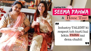 Interview With Seema Pahwa & Her House Tour: Less Pay Check, Gaining Weight & Redefining Roles video