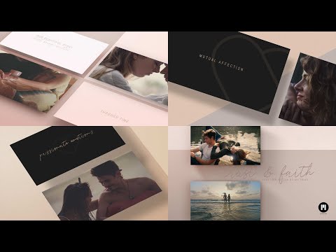 Valentine's Day Album Modular Template for Apple Motion & FCPX