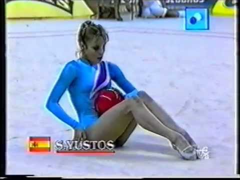 Silvia YUSTOS (ESP) ball - 1989 Copa Barcelona AA
