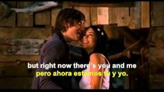 Right here, Right now -High School Musical 3 (english - spanish lyrics)