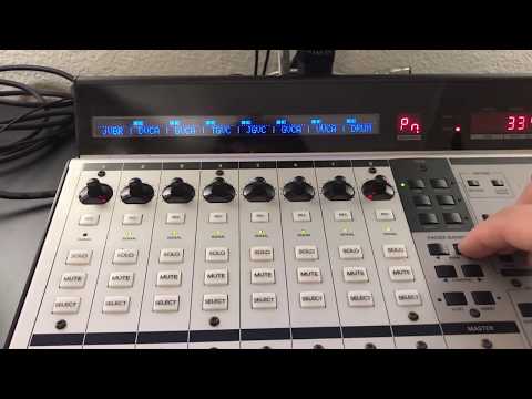 Mackie MCU Pro With Luxmuzik PMVA LED Display Upgrade - Before & After Comparison