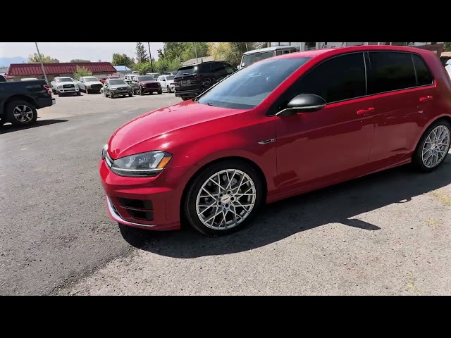 2016 VOLKSWAGEN GOLF R HATCHBACK 4-CYL, TURBO, PZEV, 2.0 LITER HATCHBACK SEDAN 4D