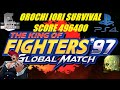 The King Of Fighters 97 Global Match Ps4 Orochi Iori Survival Score 496400