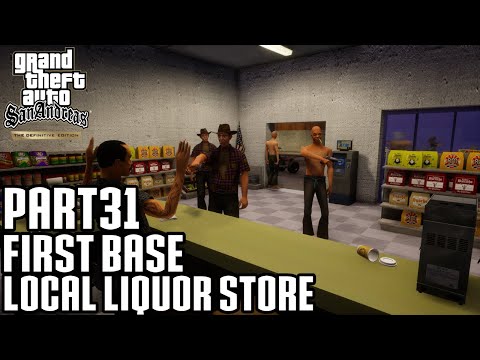 GTA San Andreas The Definitive Edition Walkthrough Part 31 Local Liquor Store