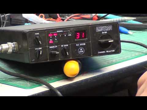Amstrad CB900 CB27/81 UK FM CB radio - On The Air test