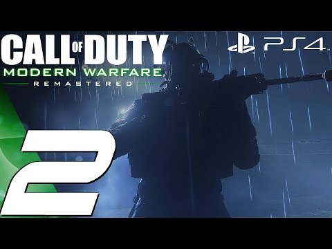 Call of Duty Modern Warfare Remastered (PS4) - Gameplay Walkthrough Part 2 - Charlie Don't Sruf