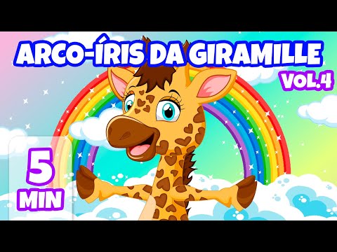 Arco-Íris da Giramille Vol. 4 - Giramille 5 min | Desenho Animado Musical