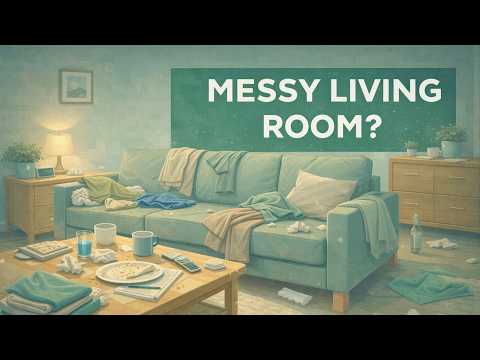 How to clean a living room