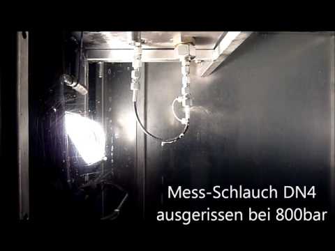 Messschlauch geplatzt - Hydraulik